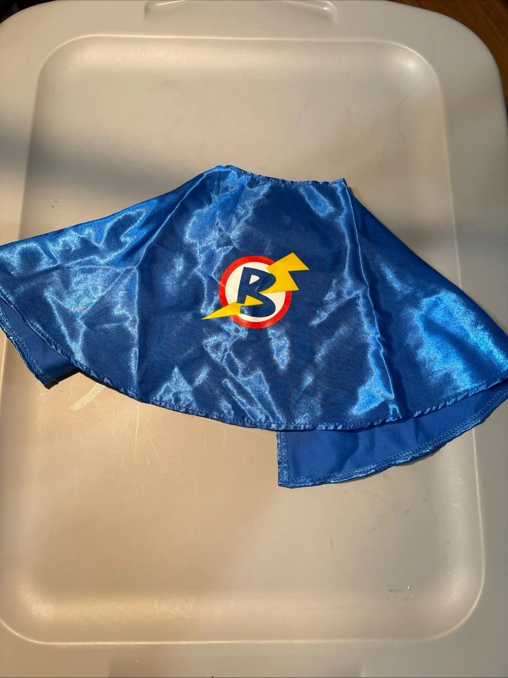 Build-A-Bear VTG Super Hero Jumpsuit Cape Mask Teddy Costume Outfit Halloween